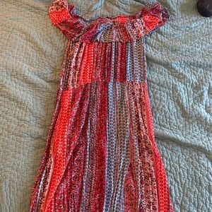 Off the shoulder dress